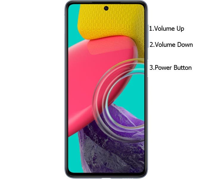 SAMSUNG GALAXY M53 recovery mode