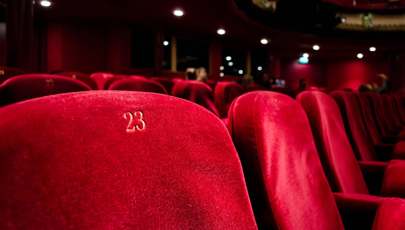 Theatre Seats Without People