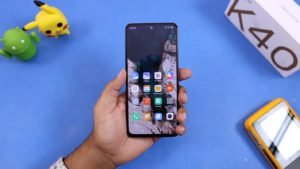 redmi k40 home screen
