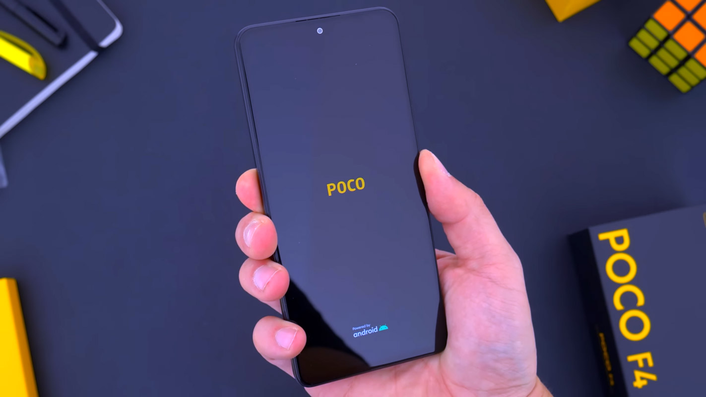 poco f4 boot logo