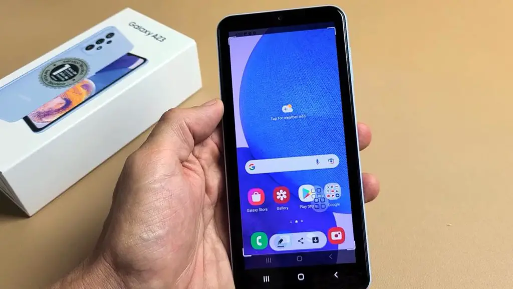 How to Take Screenshot in Samsung Galaxy A23 4G SMA235F/M/N? Android
