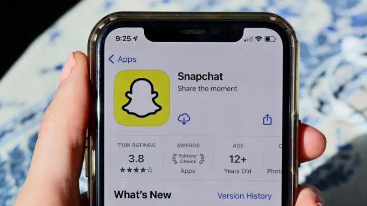 Snapchat in the Apple App Store