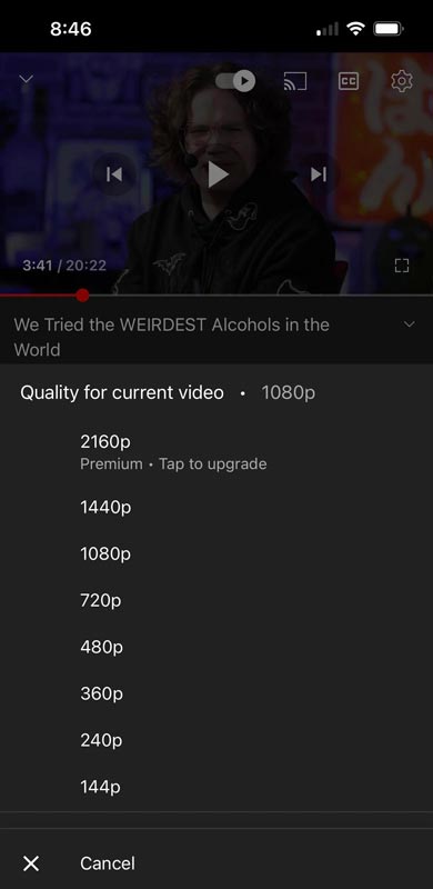 YouTube 4K Premium Screenshot