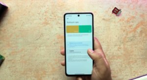 redmi k50i refresh rate