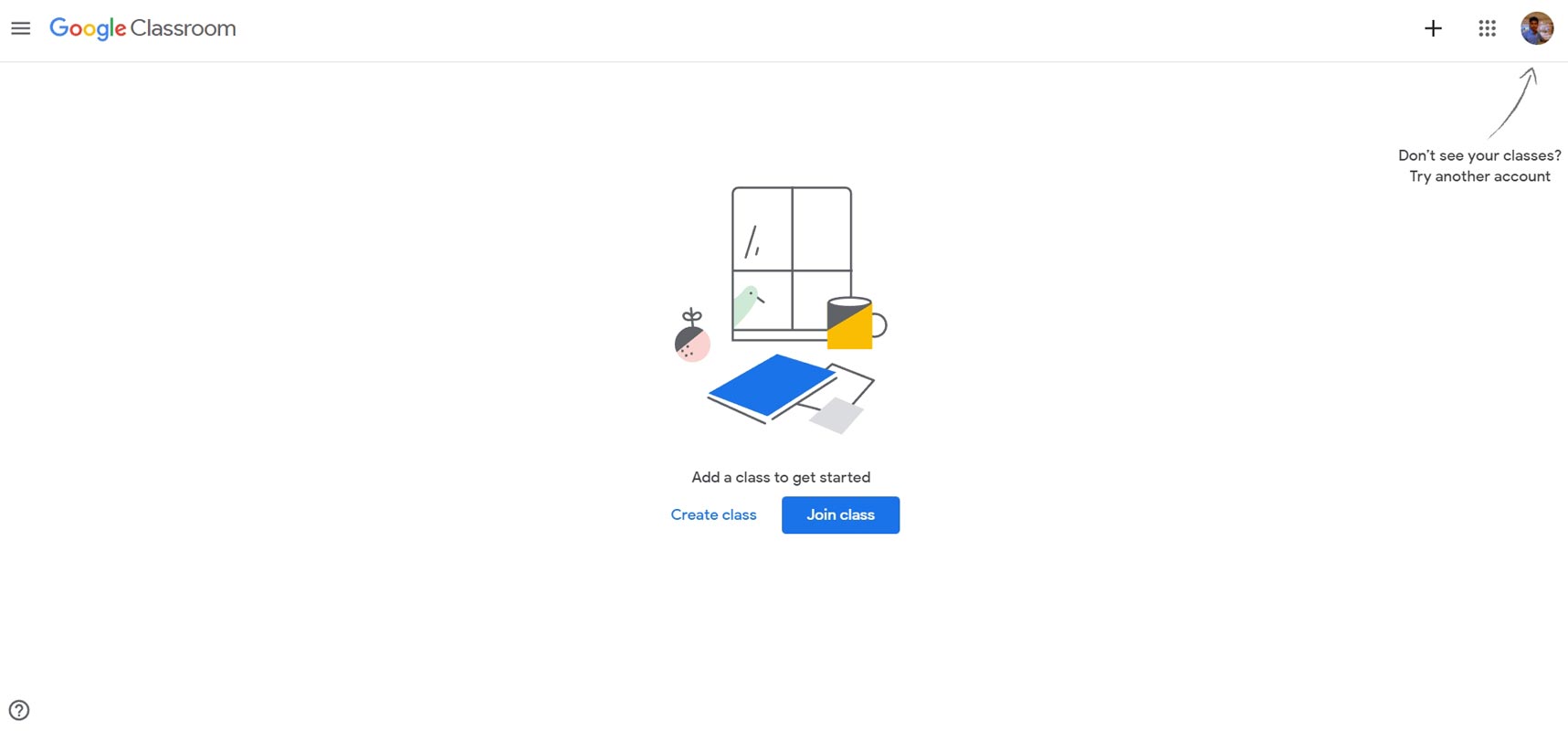 Google Classroom Starting Page