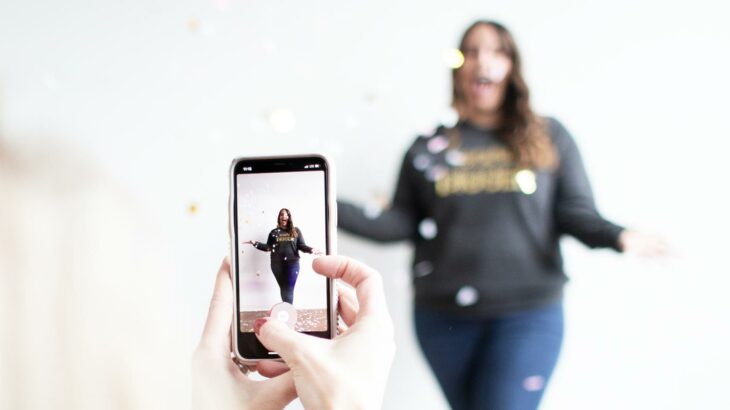 TikTok Video Shoot in iPhone