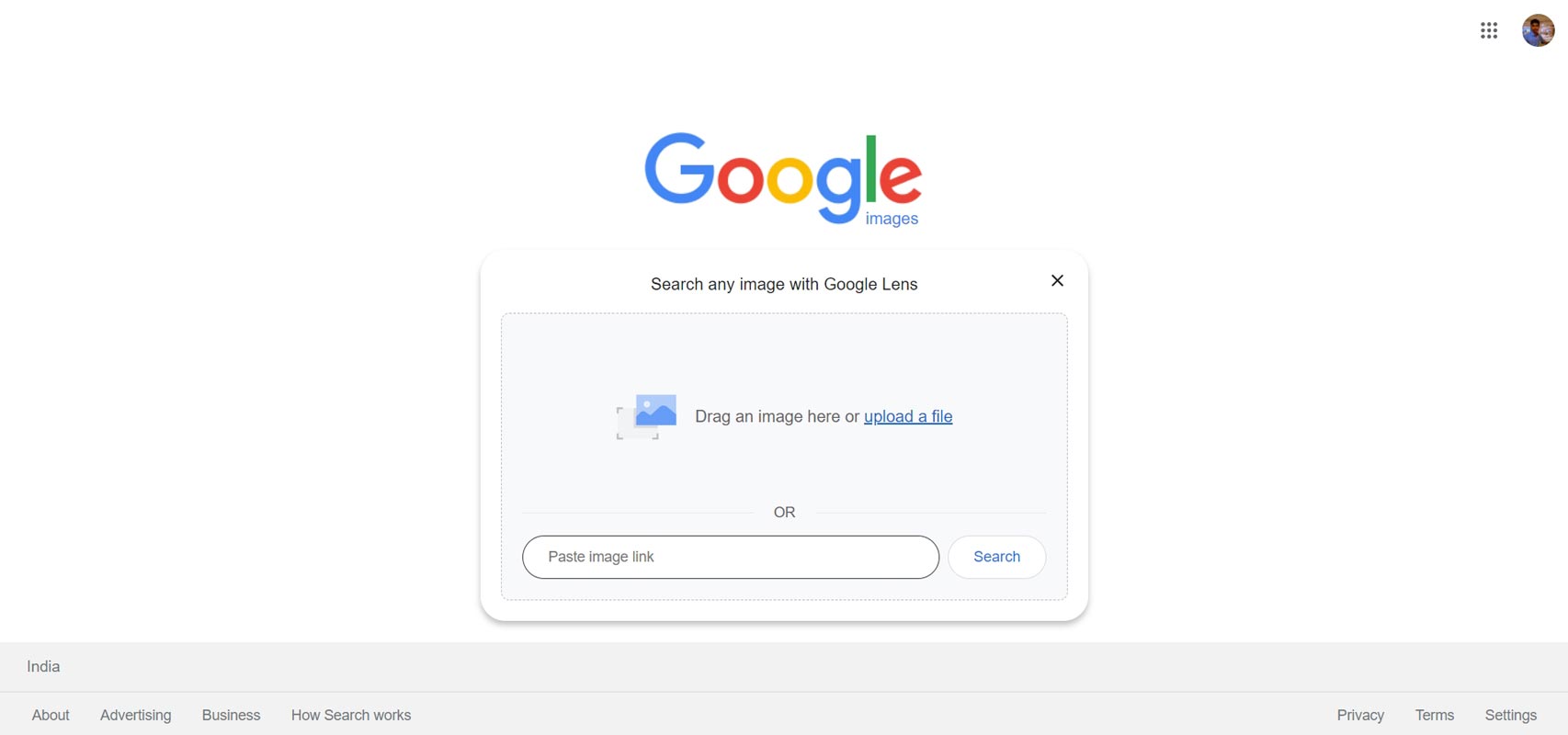 Google Image Search Engine