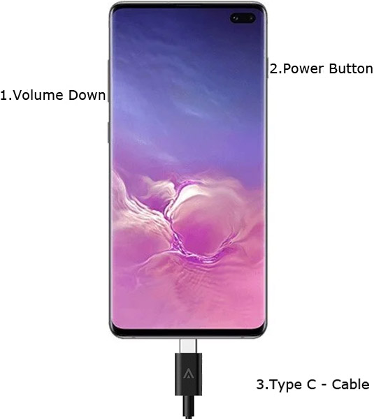 Samsung Galaxy S10 download mode