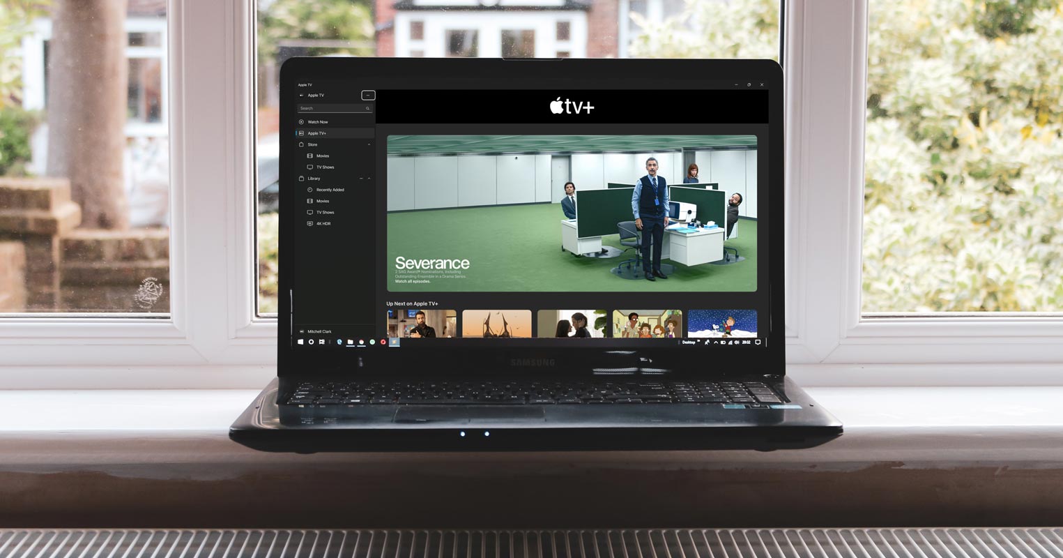 Apple TV in Windows Laptop