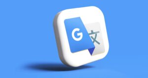Google Translate Logo 3D Vector