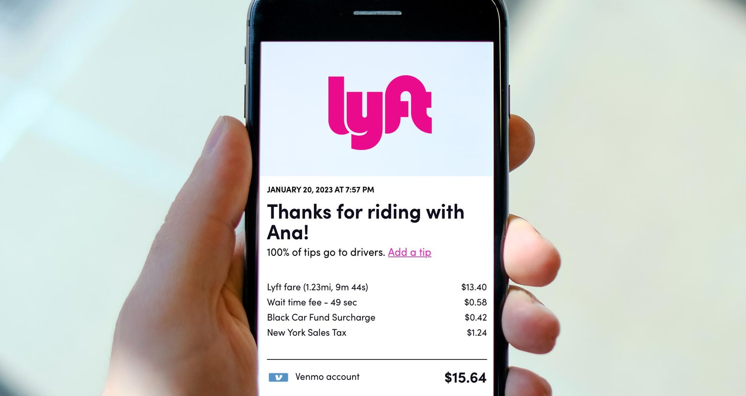 Lyft Waiting Time Fee in Mobile