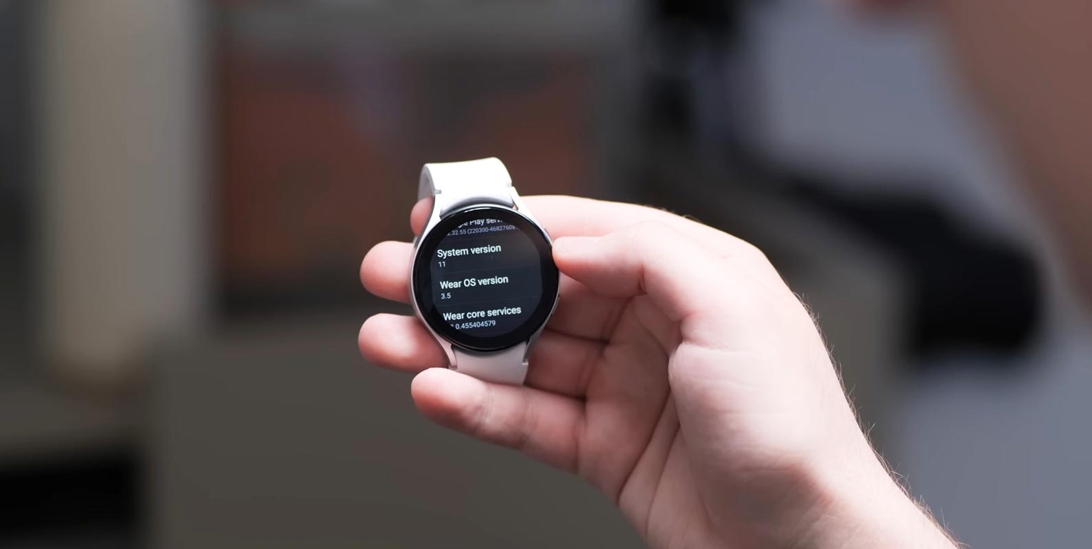 Samsung Galaxy Watch Software Version