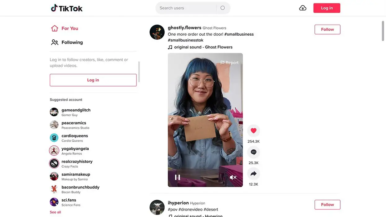 TikTok Windows App