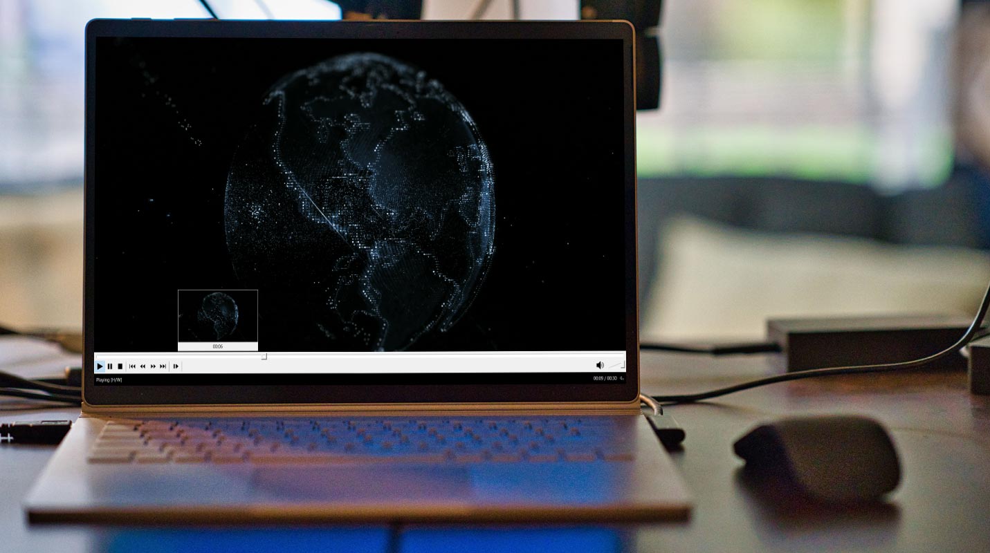 Video Thumnail Preview Video Player in Windows Laptop