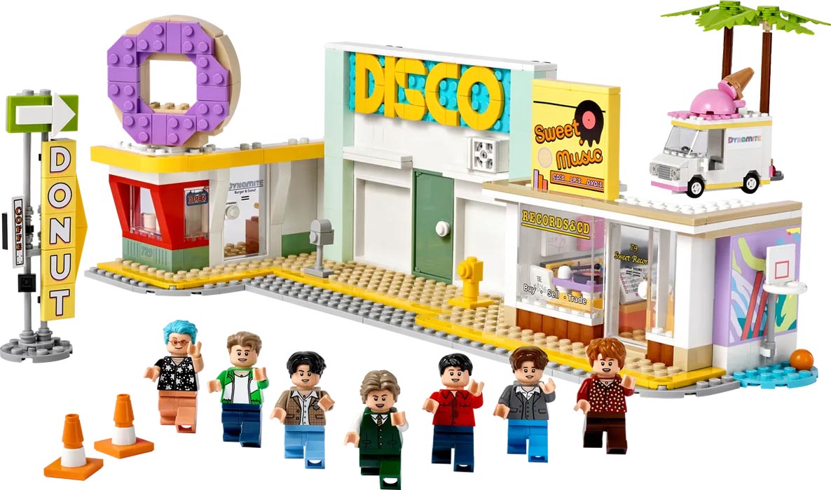 BTS Lego Set Figurines
