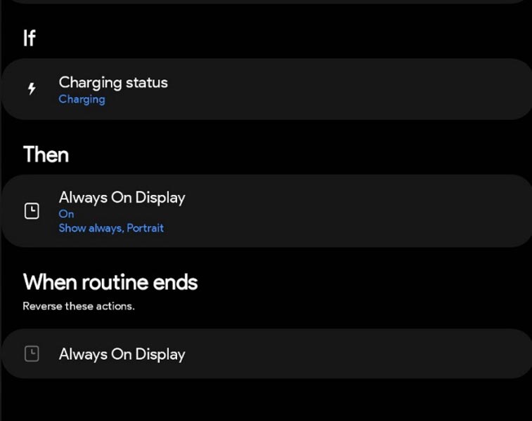 Enable Always on Display While Charging in Samsung Galaxy S23