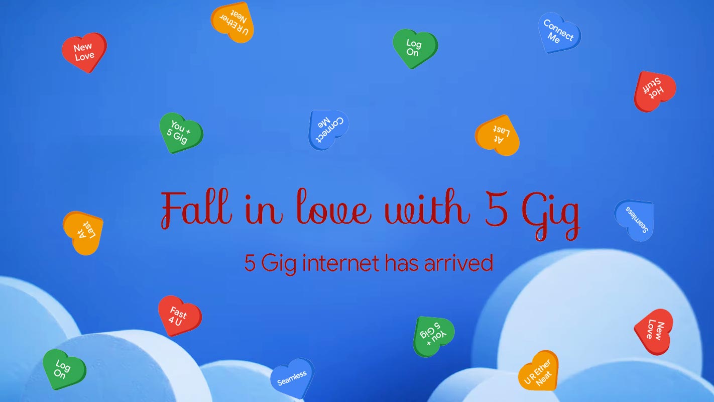 Google Fiber 5Gbps Speed Internet