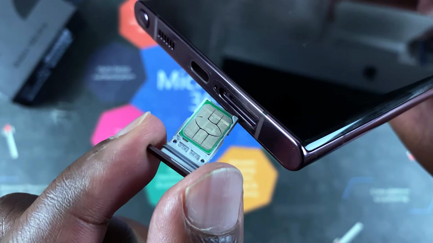 Inserting Dual SIM in Samsung Galaxy Mobiles