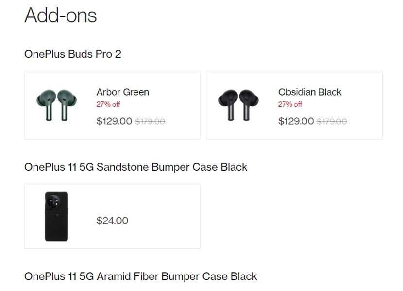 OnePlus 11 Add-Ons