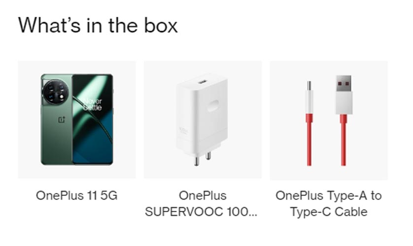 OnePlus 11 India Retail