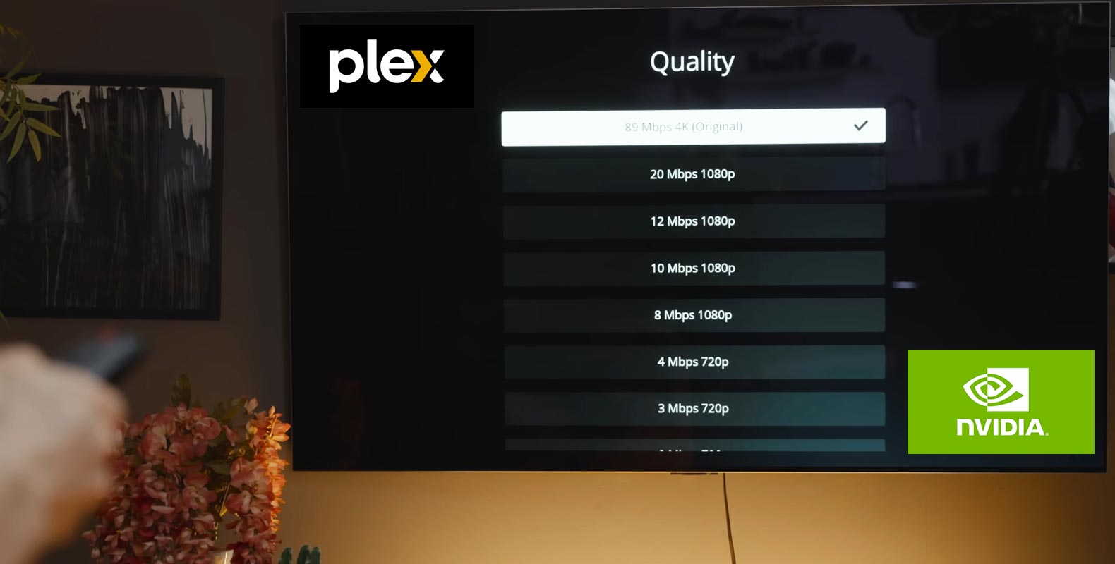Plex Nvidia Stream Issue Assumption Image
