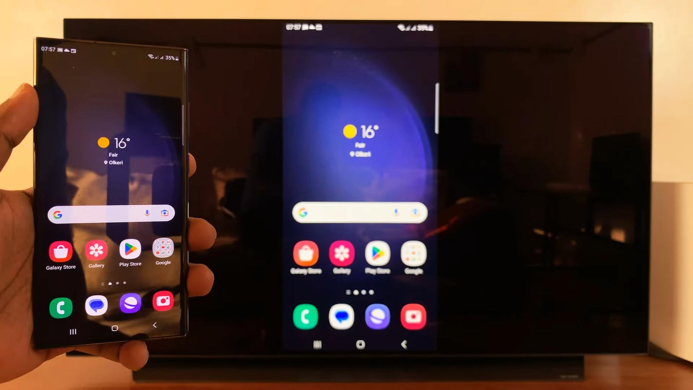 Samsung Galaxy S23 Screen Mirroring