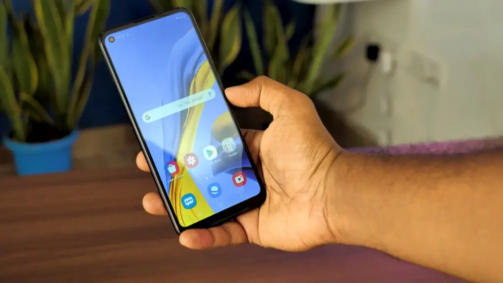 samsung galaxy m11 unlock screen in single hand