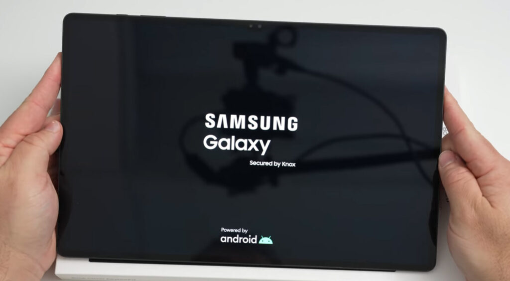 samsung galaxy tab s8 ultra boot logo