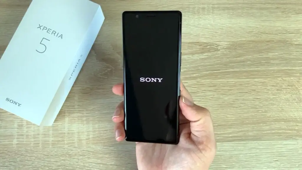 sony xperia 5 boot logo