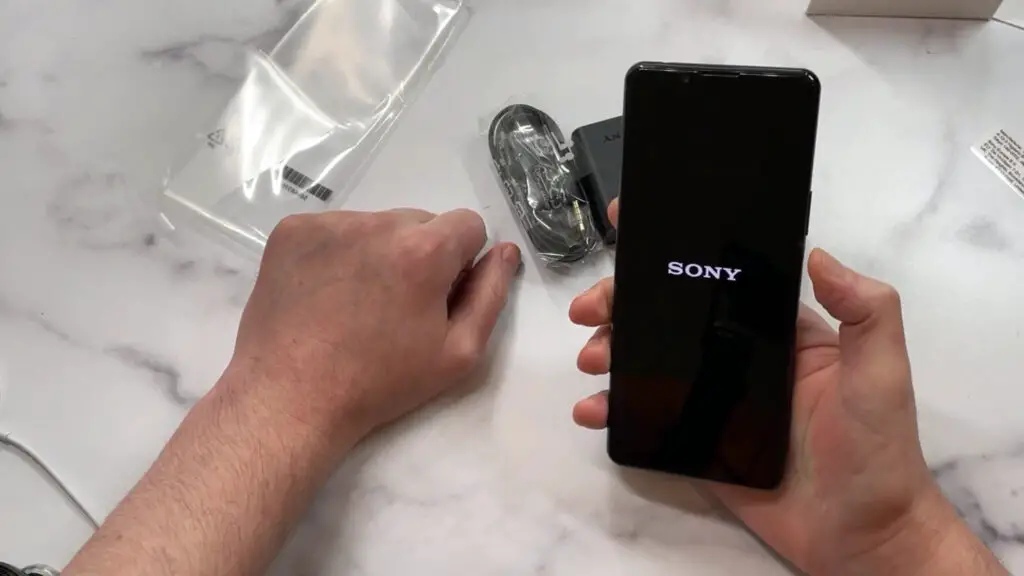 sony xperia 5 ii boot logo