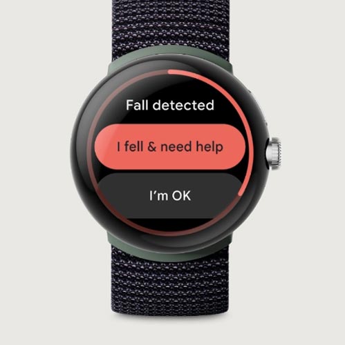 Fall Detection Options Google Pixel Watch