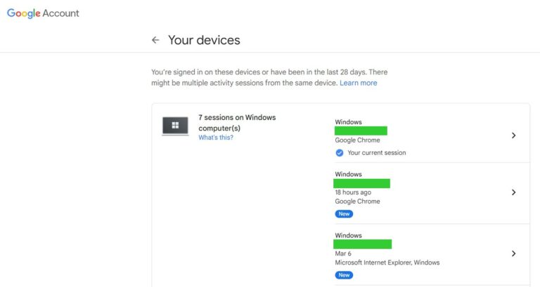 Get All Google Account Logged-in Devices List - Android Infotech ...