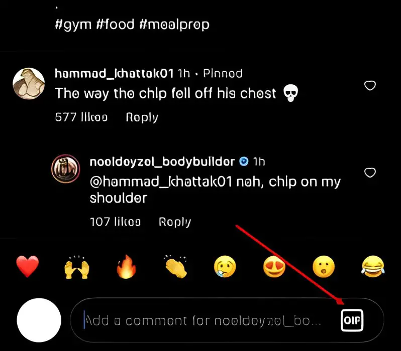 Instagram GIF Upload in Comments Section