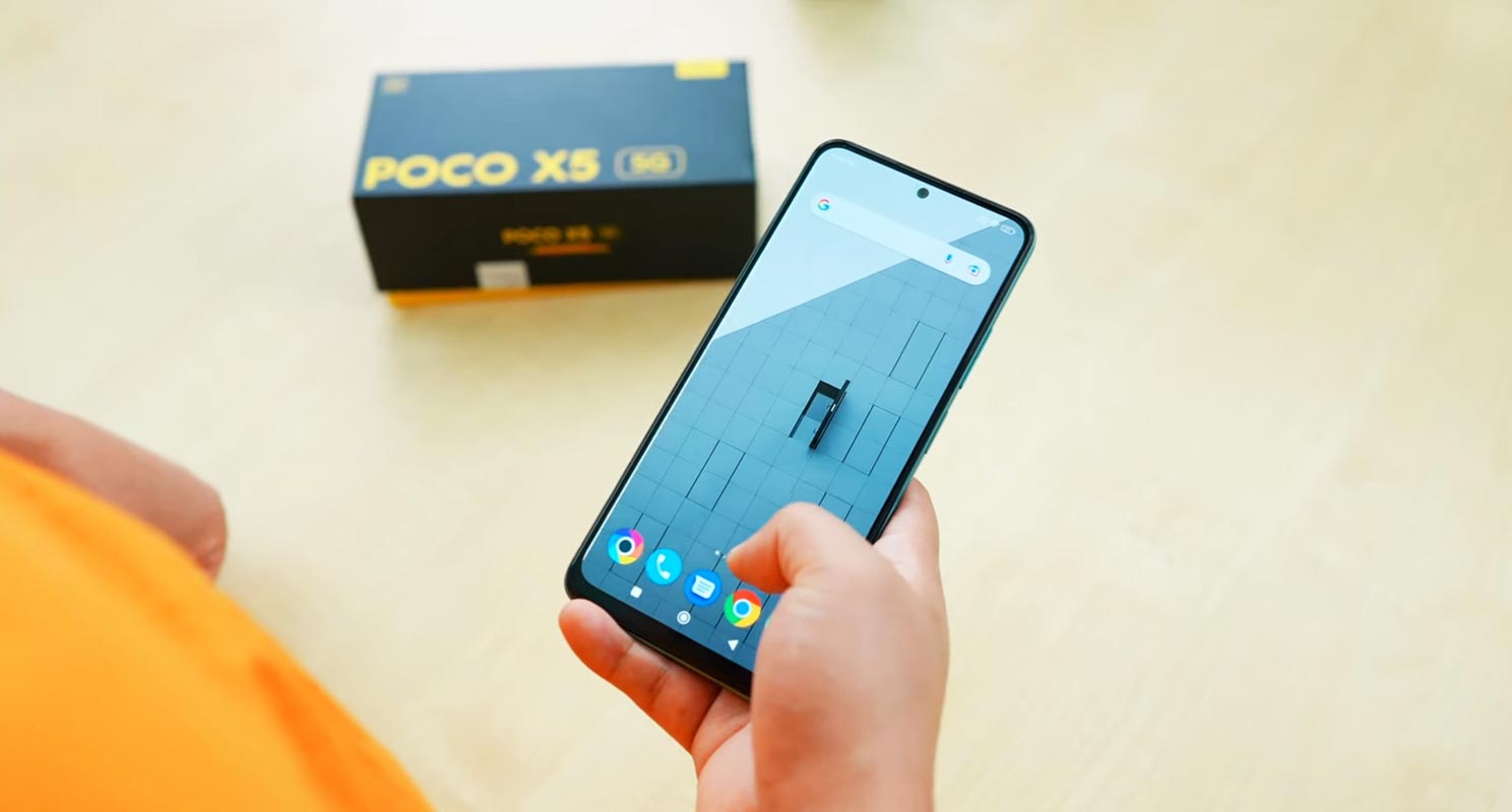 POCO X5 5G Unlocked Home Screen