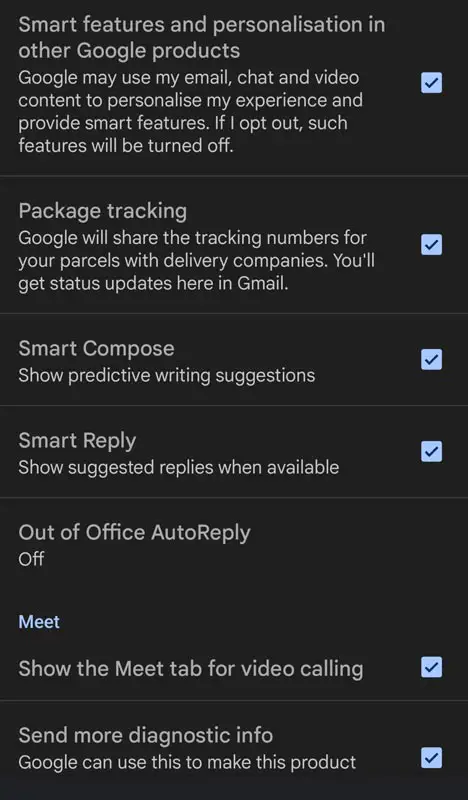 Parcel Tracking Enable Gmail