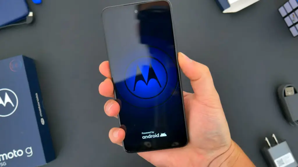 moto g 5g boot logo