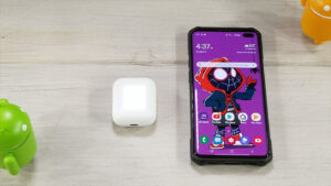 samsung galaxy s10 with airpods