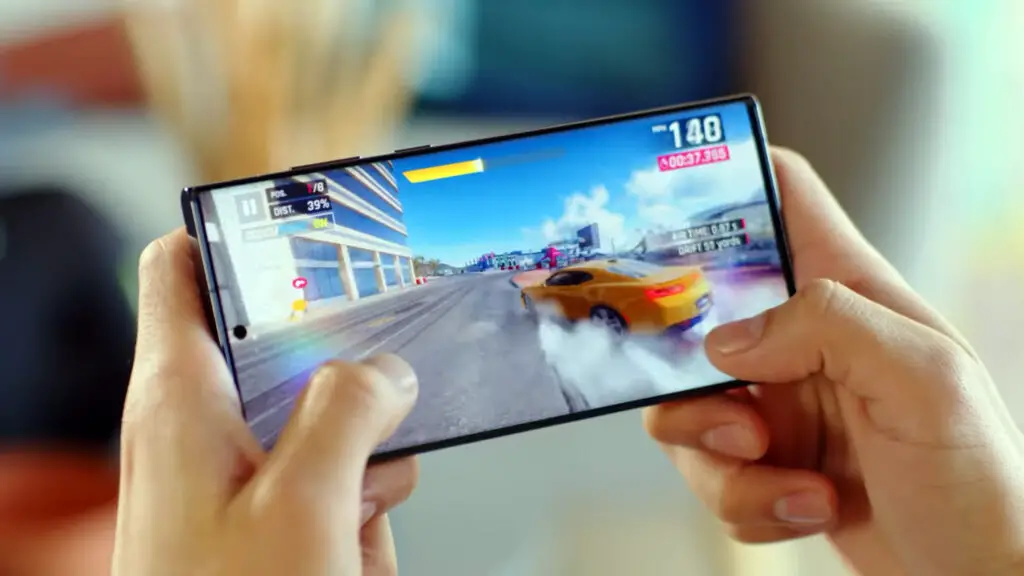 samsung galaxy s22 ultra game play