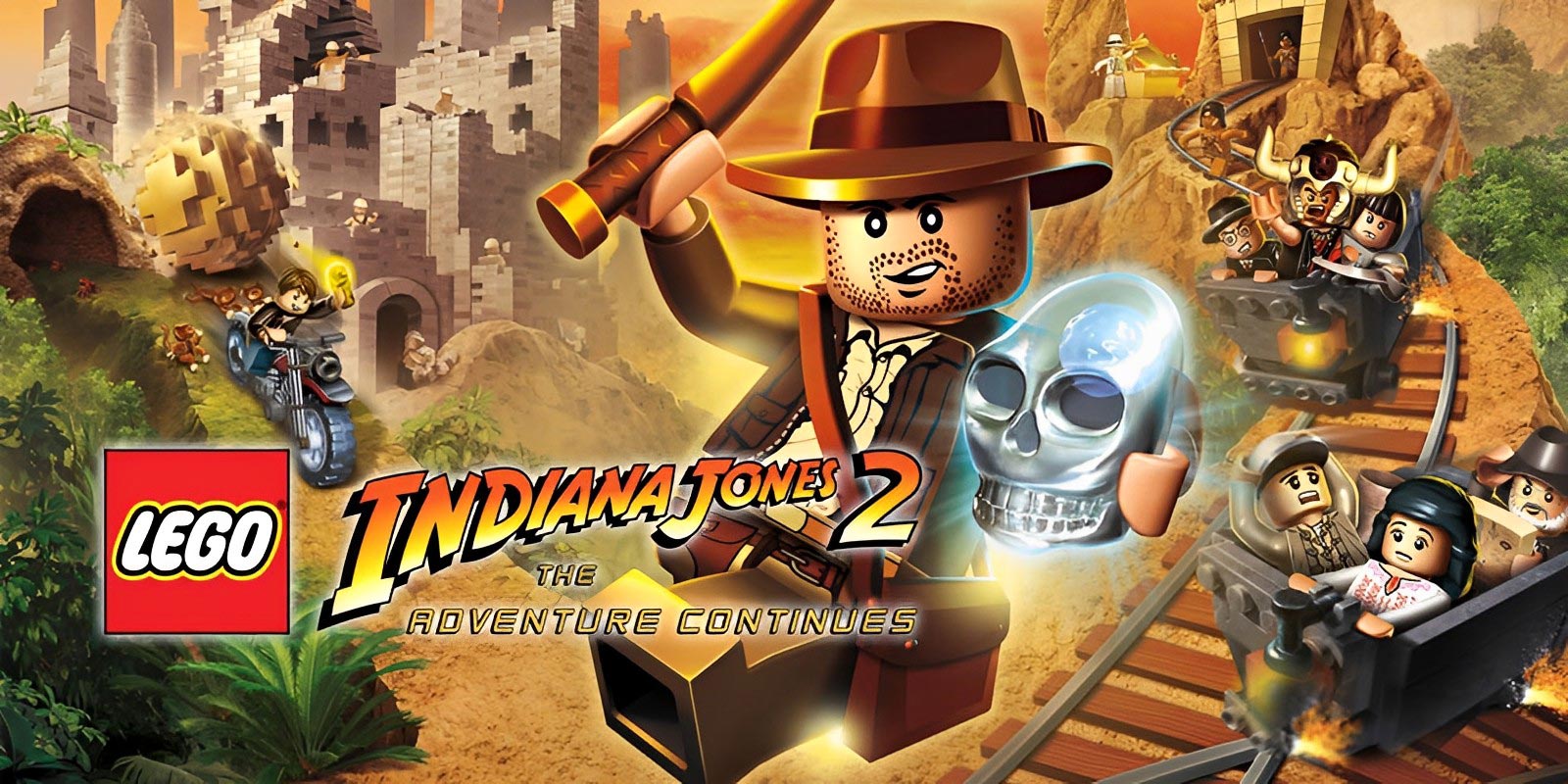 LEGO Indiana Jones 2 The Adventure Continues HD Cover