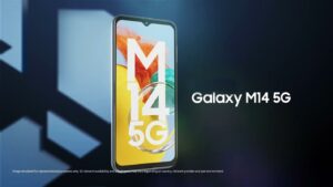 Samsung Galaxy M14 Android 13 Screen Display