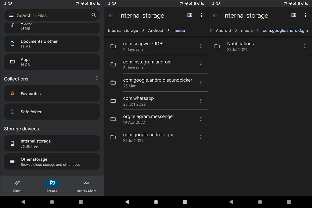 Setup Google Voice Ringtone Android Folder Screenshots