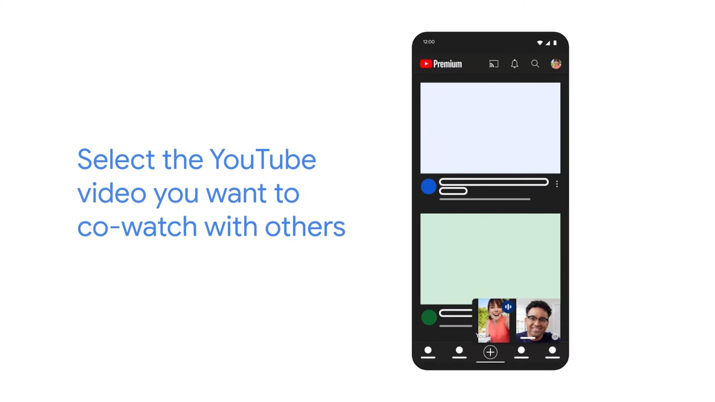 YouTube Premium Google Meet