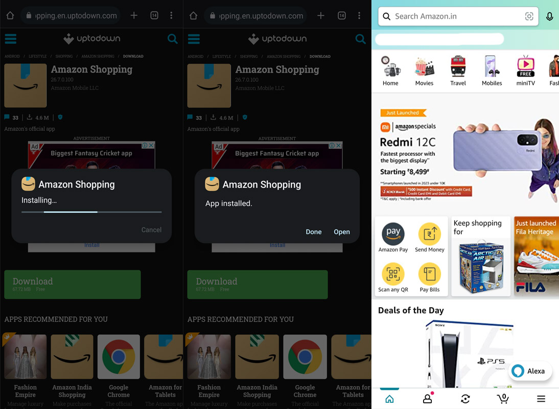 How to Reverse/Downgrade Amazon App Update in Android Mobiles ...