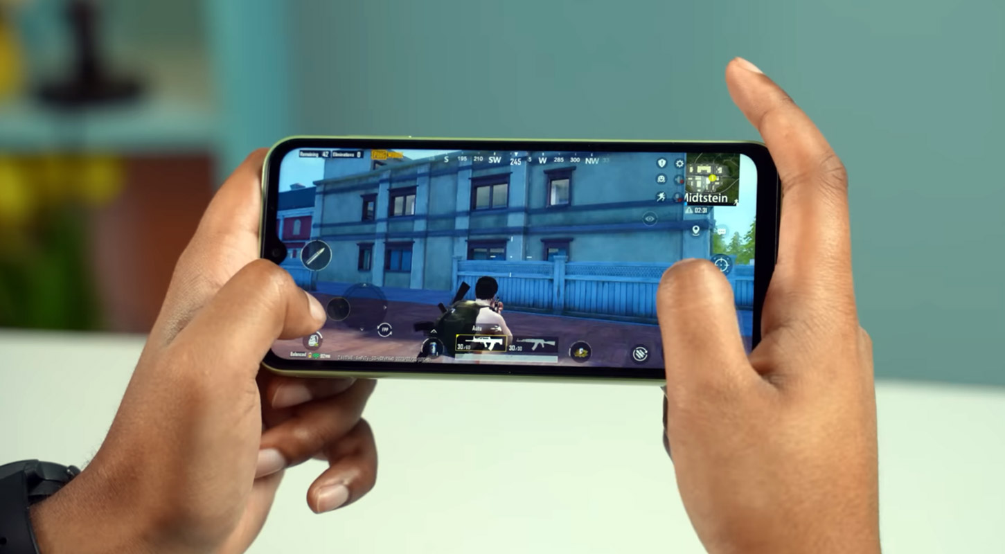 samsung galaxy a14 game play