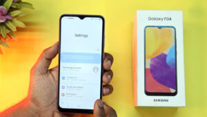 samsung galaxy f04 settings