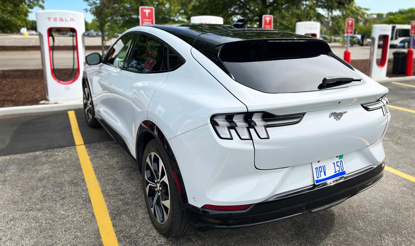 Ford Tesla E Charging