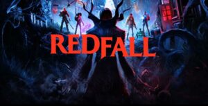 Red Fall Game Poster
