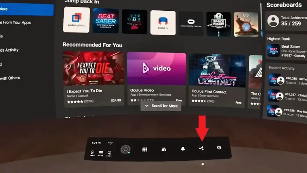Cast Meta Oculus Quest 2 Without Chromecast Steps 2