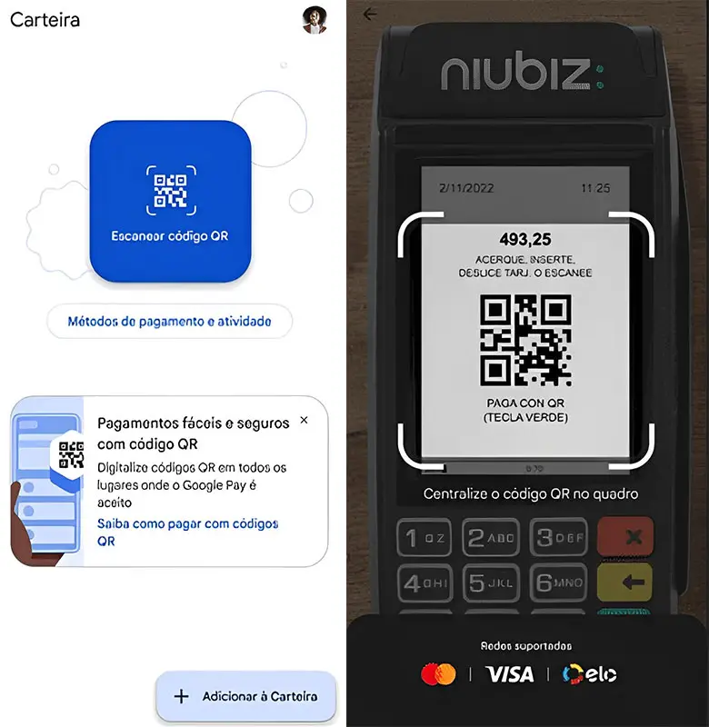 Google Wallet QR Code Process in Brazil