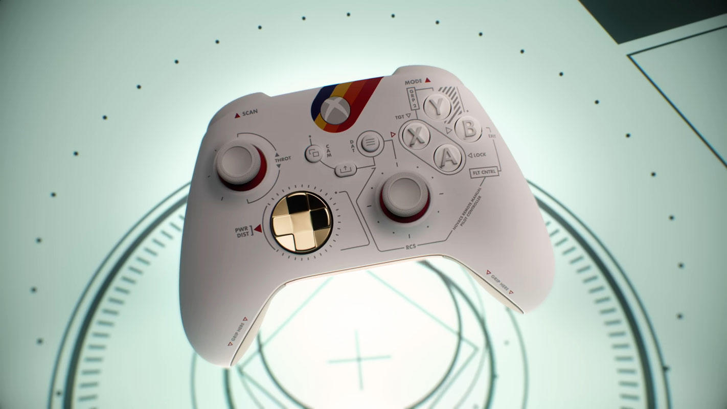 Starfield Xbox controller Front Side